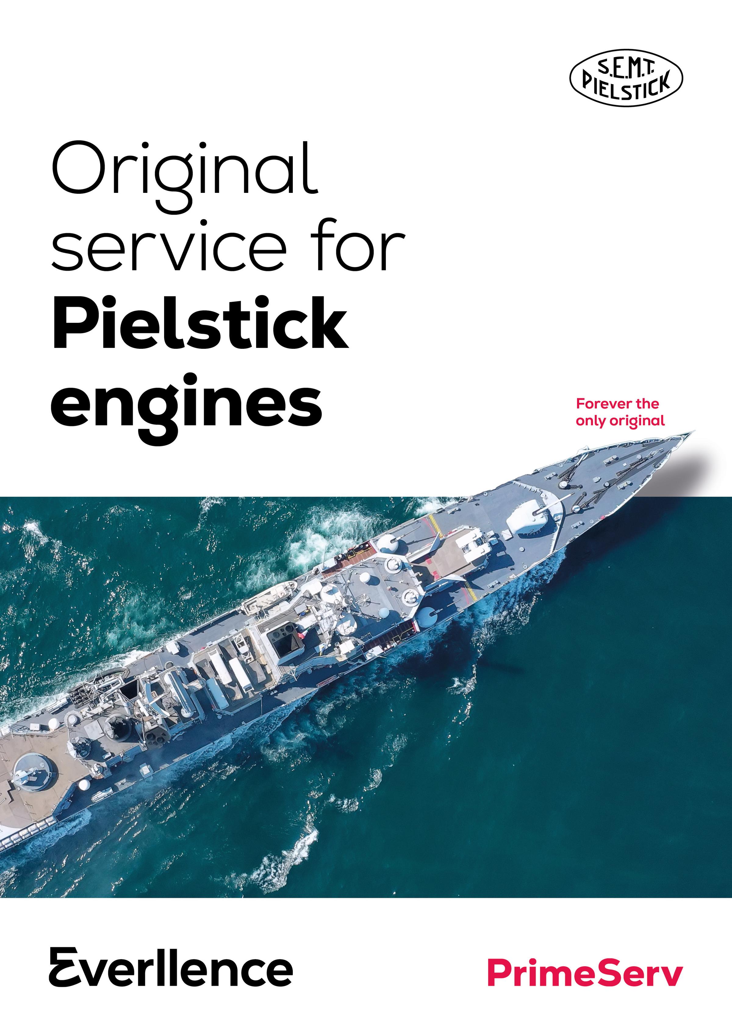 Original service for Pielstick engines